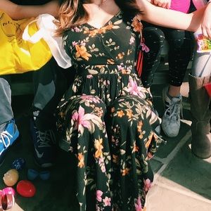 American Eagle Flowy Jumpsuit